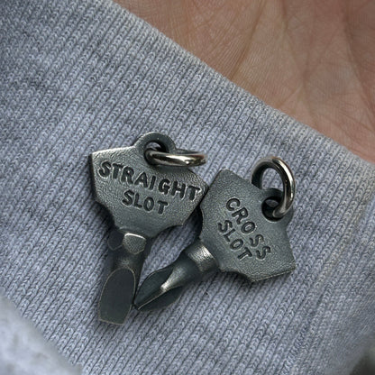 [Jango] Screw Driver Cross Slot pendant/necklace 925 silver