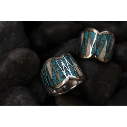 [Mt. Hill] Shark Bite Ring- 925 Sterling Siver/ Artisan Jewellry