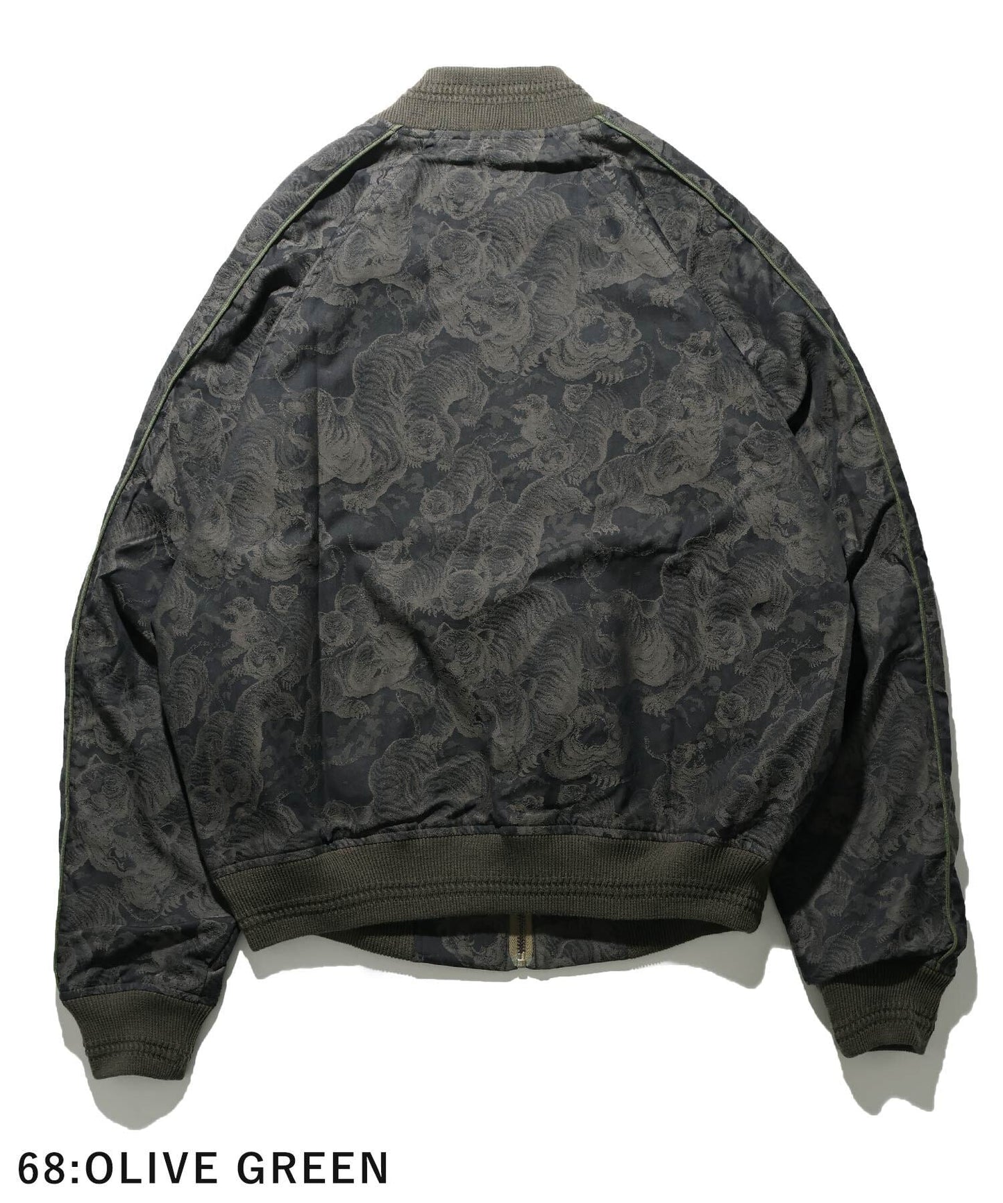 [Gypsy& Sons] Indigo Hundred Tiger Jacquard Souvenir Jacket