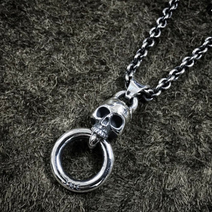 [Jango] Skull Ring pendant