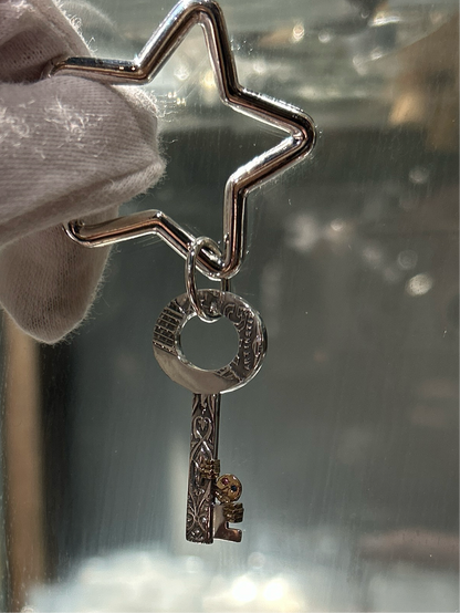 [Blind Man Togs] Skeleton Key necklace