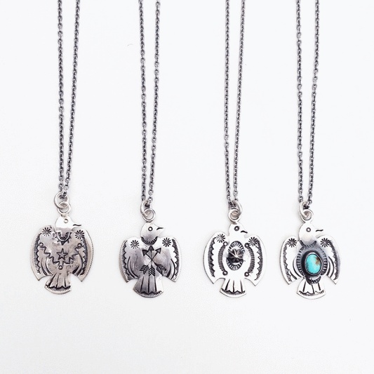 [North Works] Thunderbird Engraved Necklace