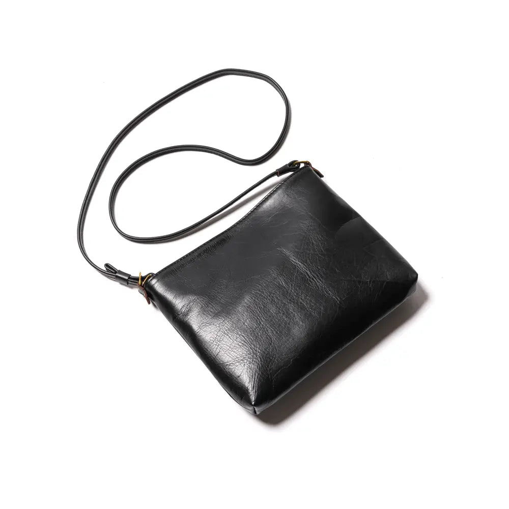 Y2 LEATHER NATURAL SCAR HORSE SACOCHE