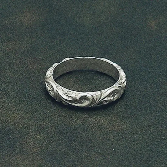 [Dear Blossom] R-010 Arabesque Relief Ring