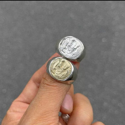 [KOPO METAL] Pope Signet Ring