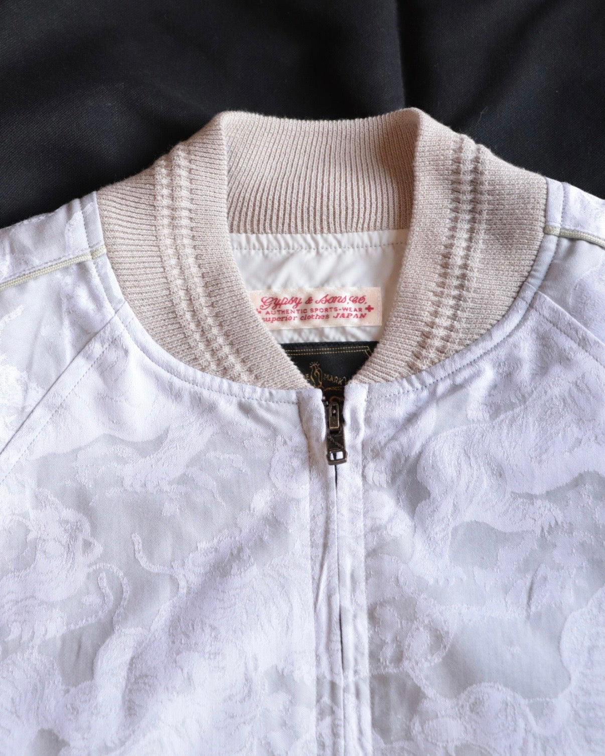 [Gypsy& Sons] Indigo Hundred Tiger Jacquard Souvenir Jacket