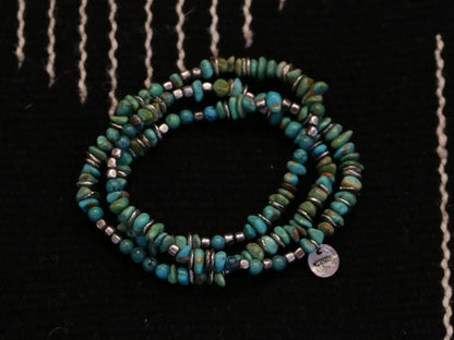[amp japan] Tumble Turquoise Bracelet/ Necklace