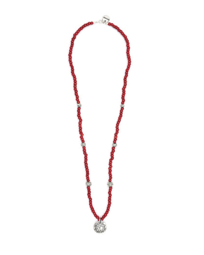 [Kazoo] “Blackberry” Red Beads Necklace