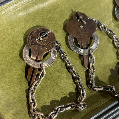 [North Works] Vintage Key Bracelet- 925 silver