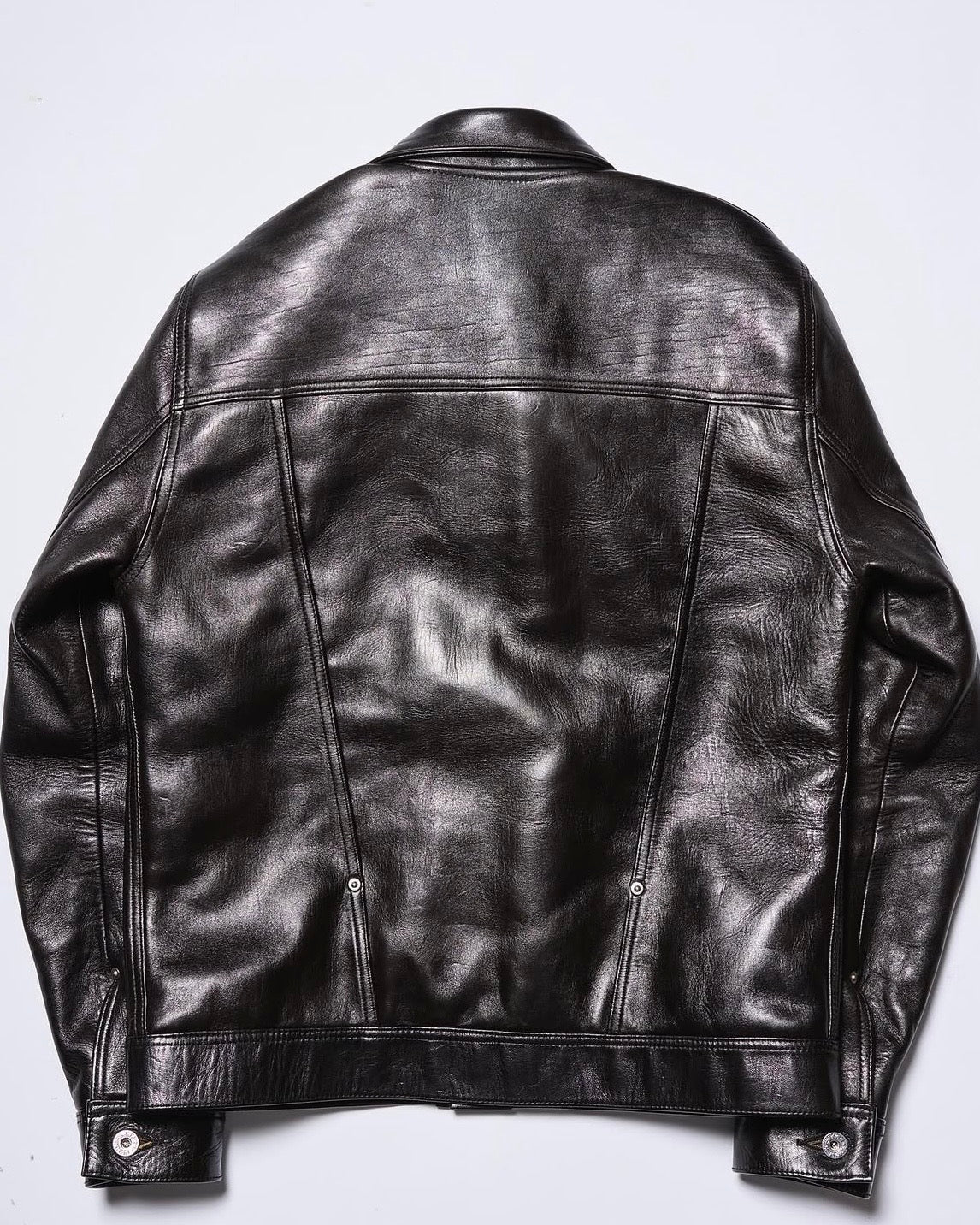 High Large Leather Guthrie WWII Horsehide Jacket