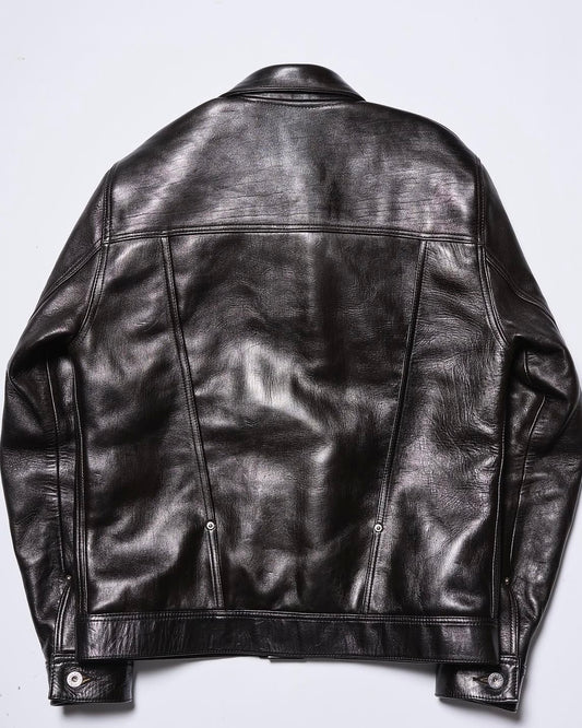 High Large Leather Guthrie WWII Horsehide Jacket