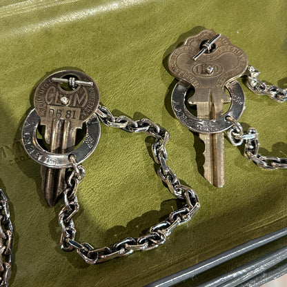 [North Works] Vintage Key Bracelet- 925 silver