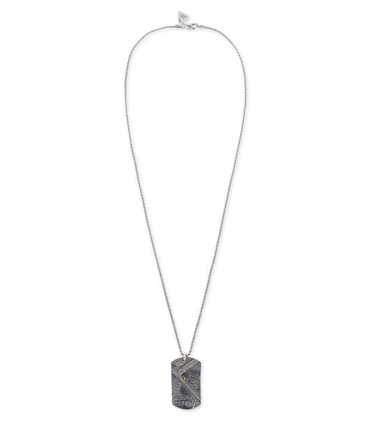 [Blind Man Togs] Mosaic Dog Tag necklace