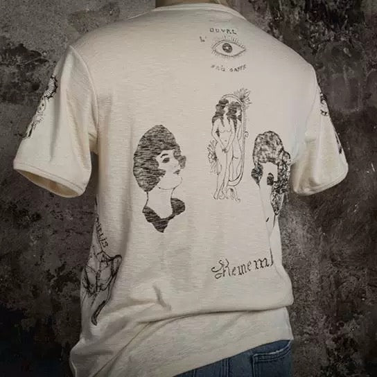 [Fleurs de Bagne] T-shirt “Le Vice Dans La Peau