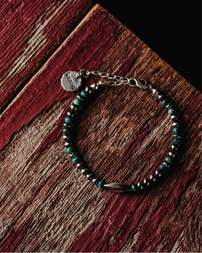 [Kazoo] “Blue Star” Turquoise Beads Bracelet