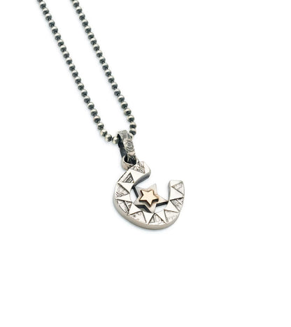 [Blind Man Togs] Horseshoe Necklace/pendant