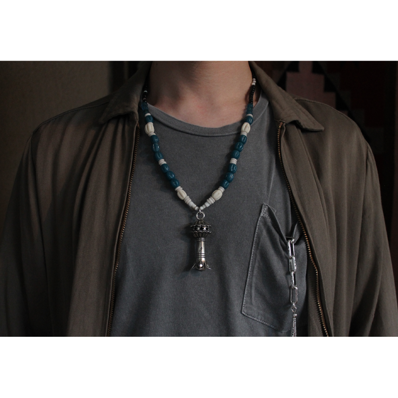 [Mt. Hill] Squash Blossom Beads Necklace