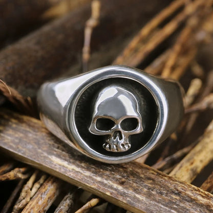 [JANGO] Skull Signet Ring