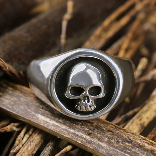 [JANGO] Skull Signet Ring