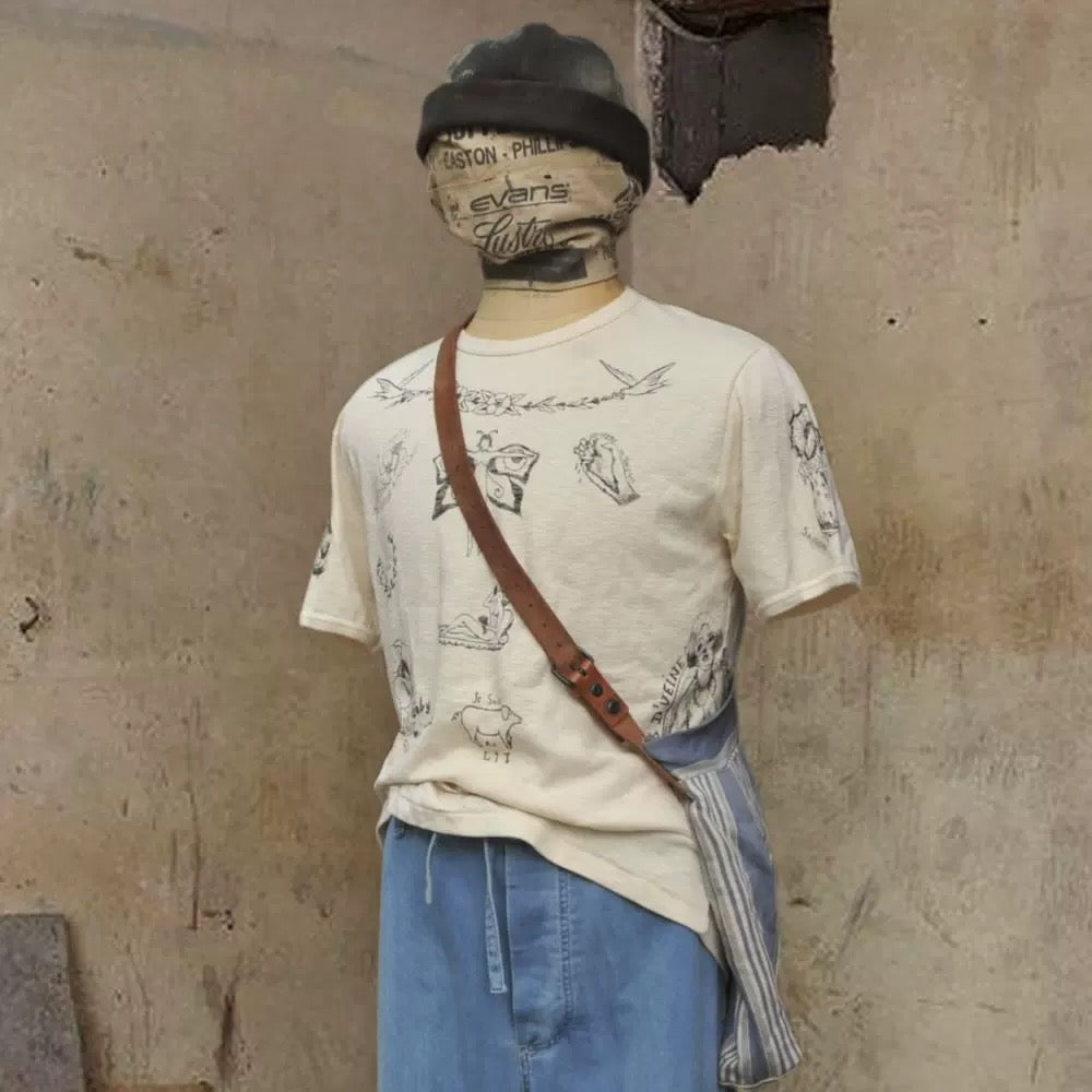 [Fleurs de Bagne] T-shirt “Le Vice Dans La Peau
