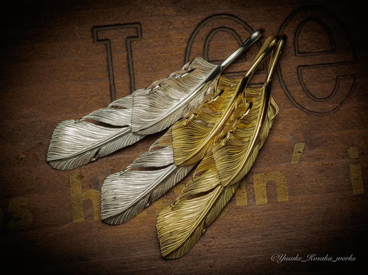 [Yusuke Kosaka] "Fellowship" Silver Feather Pendant