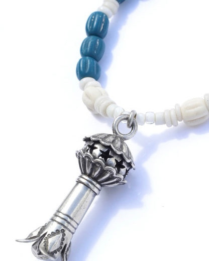 [Mt. Hill] Squash Blossom Beads Necklace