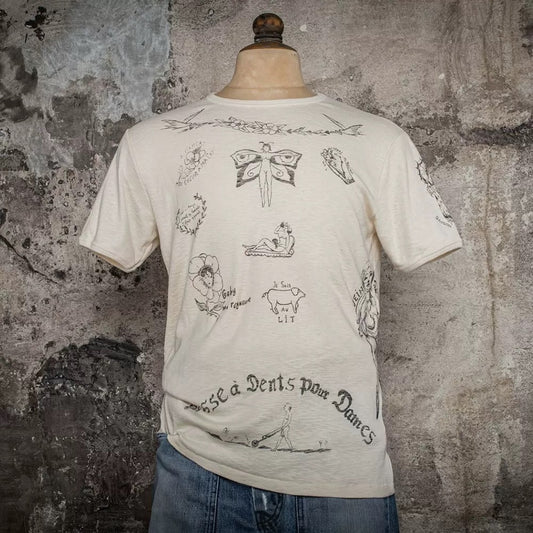 [Fleurs de Bagne] T-shirt “Le Vice Dans La Peau