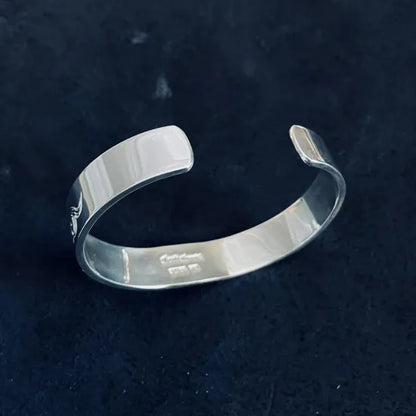 [Dear Blossom] Black Opal Gold Loop Bangle