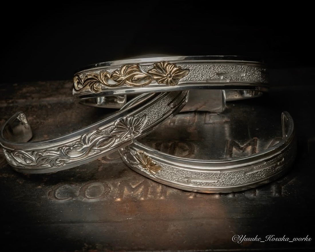 Yusuke Kosaka Works “Blessed Rain, Freely Growing” Bangle