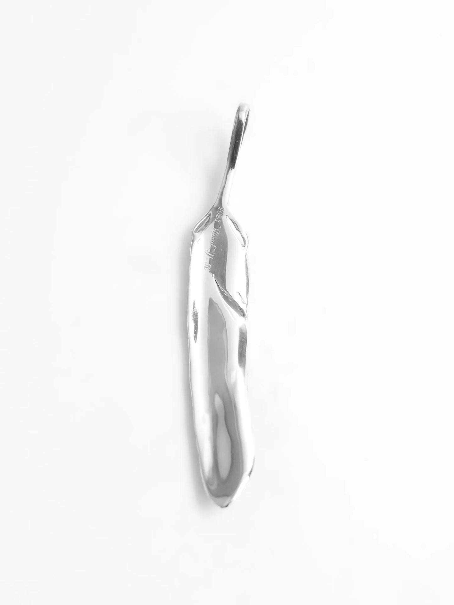[Yusuke Kosaka] "Road" Silver Feather Pendant