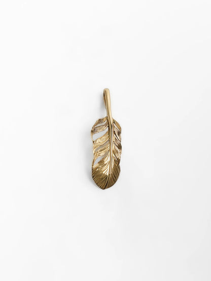 [Yusuke Kosaka] 18k "Follow" mini Feather Pendant