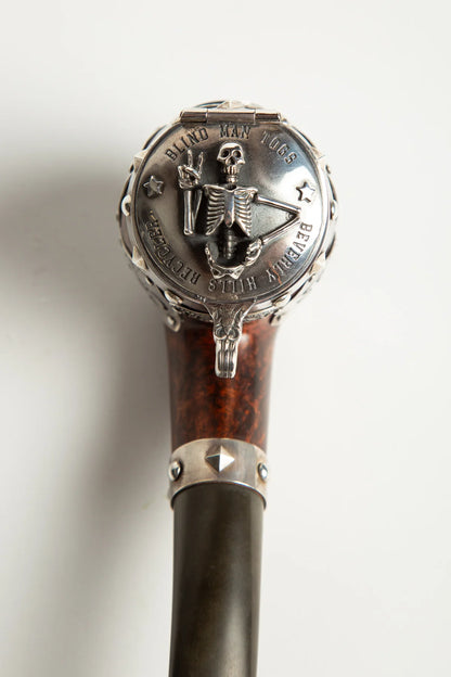 [Blind Man Togs] Silver Antique Pipe