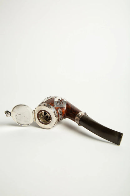 [Blind Man Togs] Silver Antique Pipe