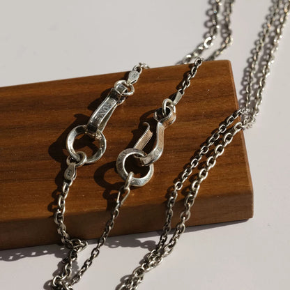 [North Works] Remade Coin hook chain necklace