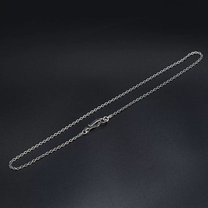 [North Works] Remade Coin hook chain necklace