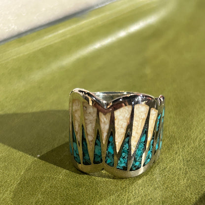 [Mt. Hill] Shark Bite Ring- 925 Sterling Siver/ Artisan Jewellry