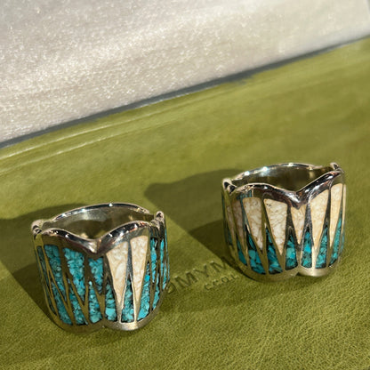 [Mt. Hill] Shark Bite Ring- 925 Sterling Siver/ Artisan Jewellry