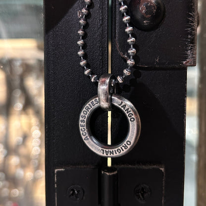 [Jango] Classic O Loop/Ring pendant/necklace 925 silver