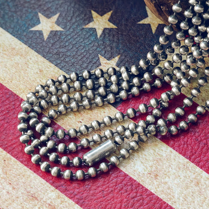 [Jango] Ball chain necklace 925 SV