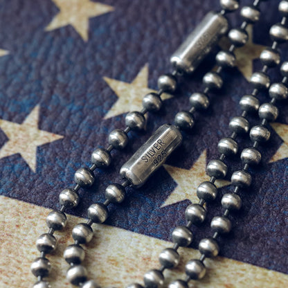 [Jango] Ball chain necklace 925 SV