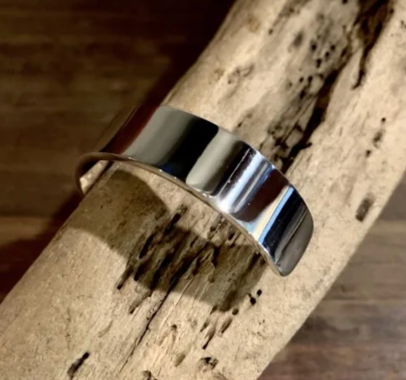 [Dear Blossom] Eagle 18k gold/silver Bangle B-104