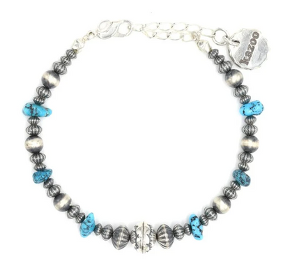 [Kazoo] Kingman Silver Bracelet