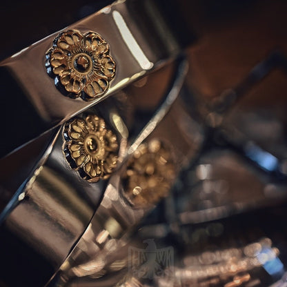 [Dear Blossom] Blossom 18k gold/silver Bangle B-020