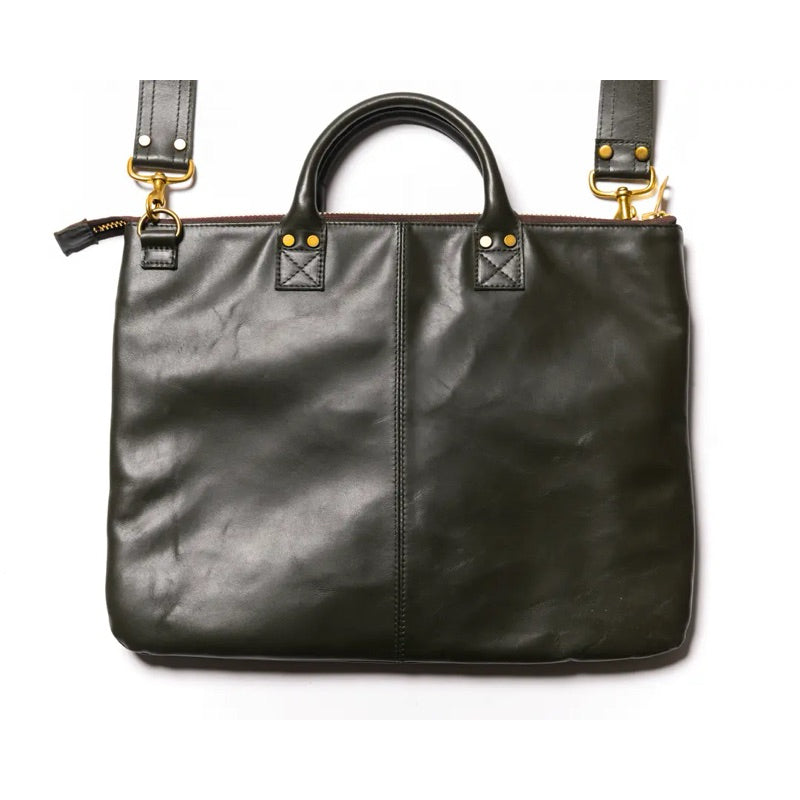 Y’2 LEATHER horsehide helmet bag shoulder strap