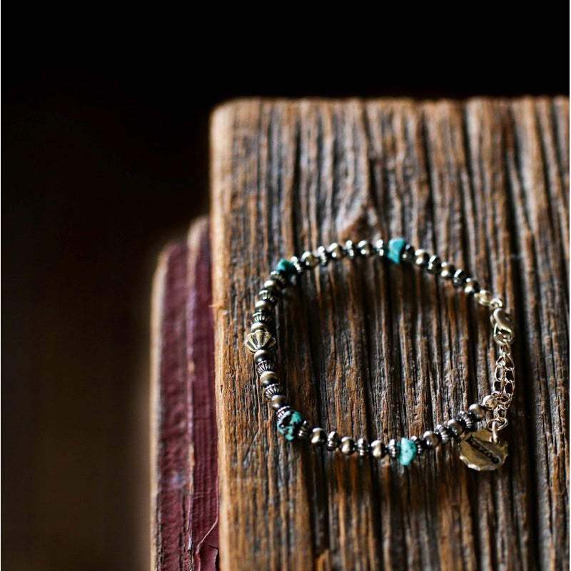KAZOO Round & Around Turquoise Bead Bracelet product view