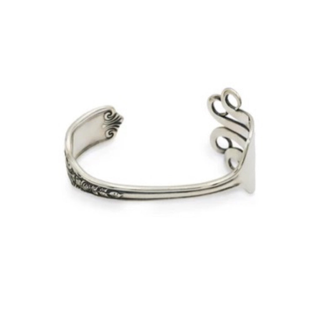 BLIND MAN TOGS Vintage Silver Fork Bracelet detail 5 