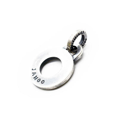 [Jango] Mandala Floral pendant/ ball chain necklace 925 silver