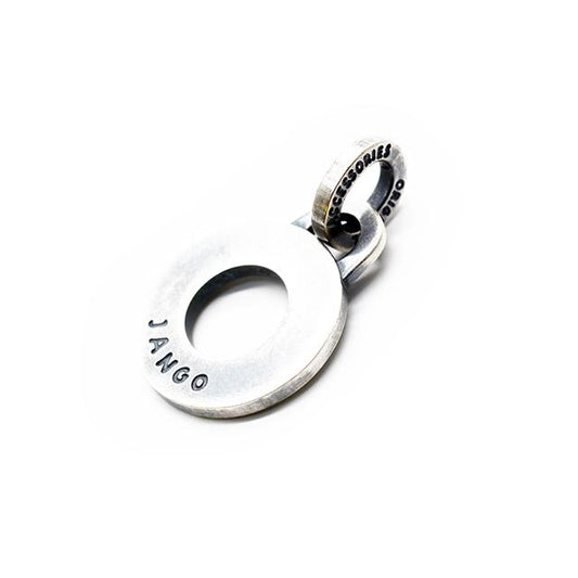 [Jango] Mandala Floral pendant/ ball chain necklace 925 silver